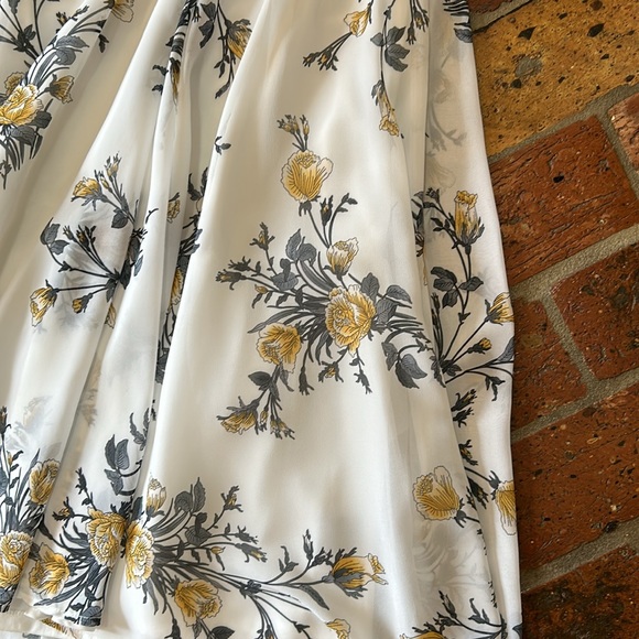 Torrid chiffon pull-on midi skirt sz 1X - Picture 7 of 11